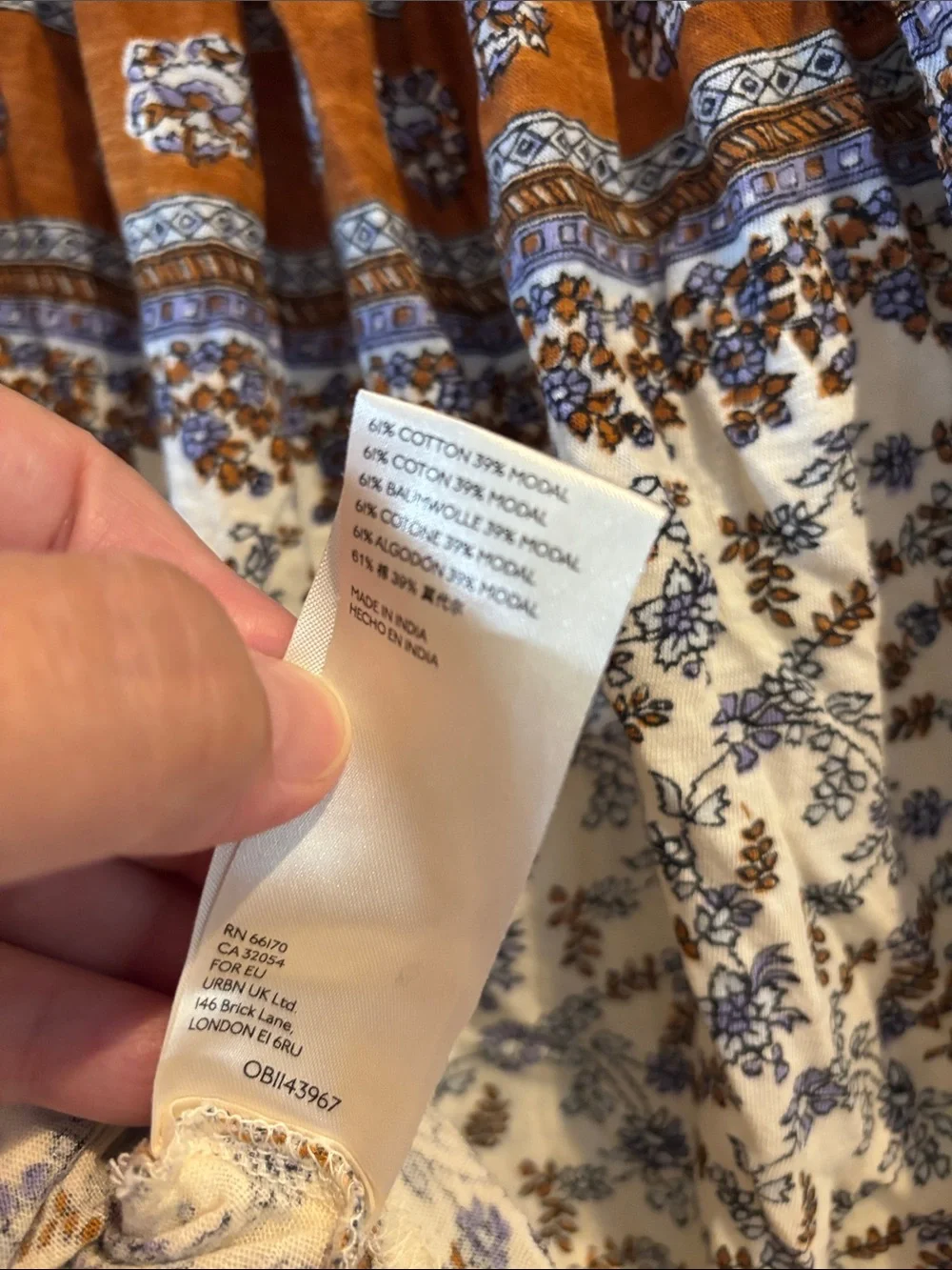Free People Paisley Tee